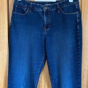 Style &co. Dark Blue Straight Leg Jeans